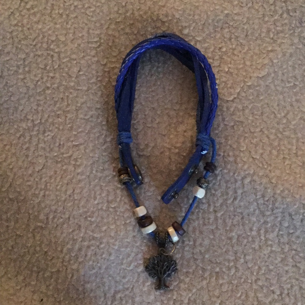 Blue bracelet